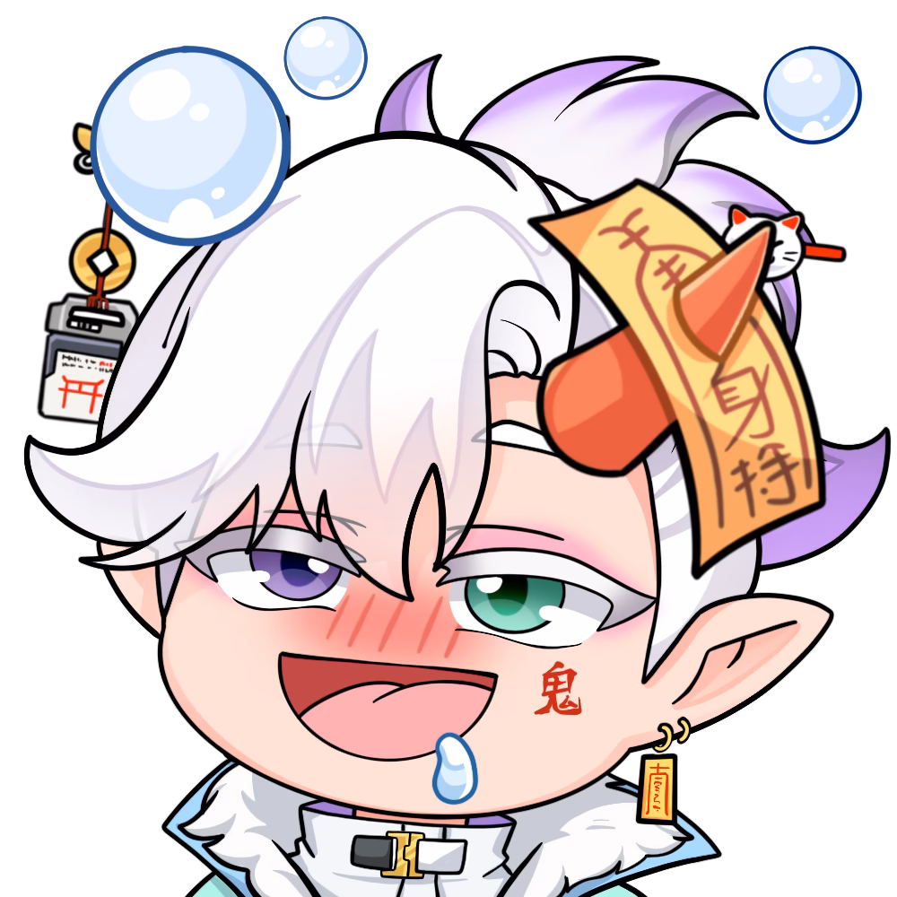 mikiDrool emote