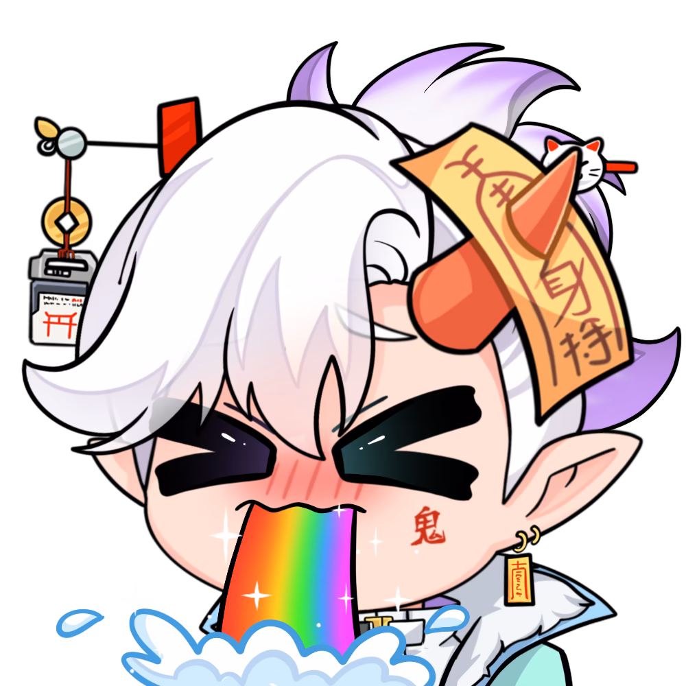 mikiPuke emote